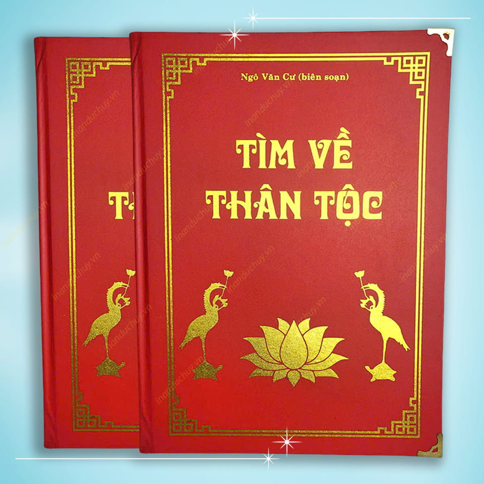 in bia gia phả đẹp